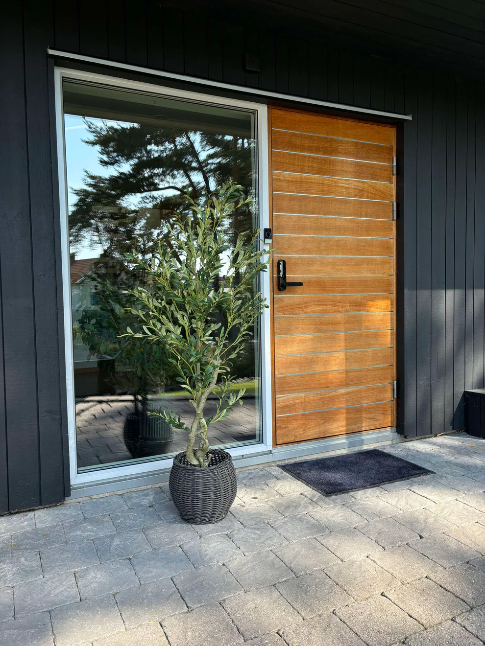 Konstgjort Naturtroget Olivträd - 150 cm