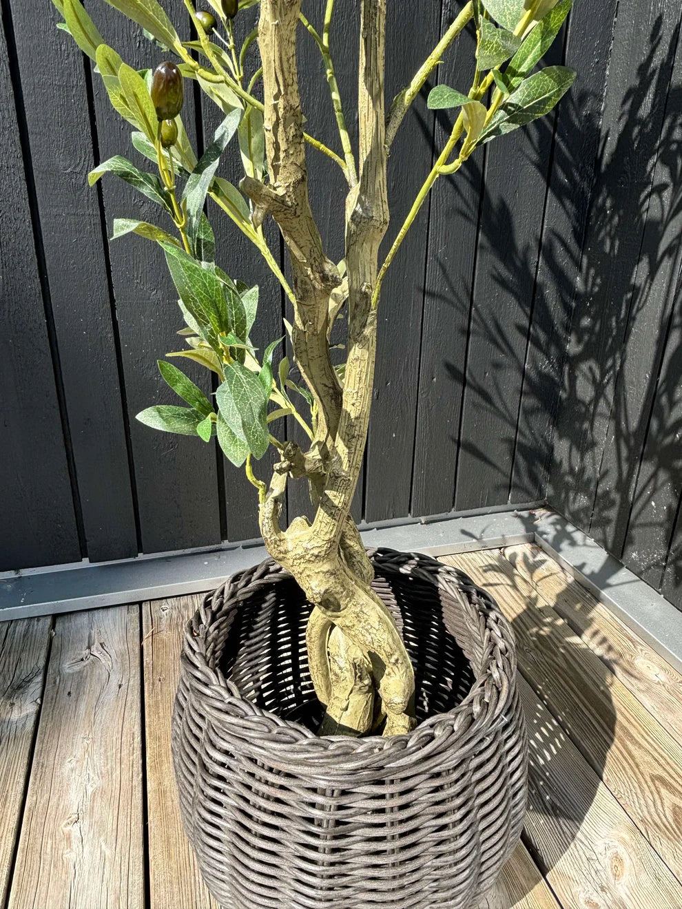 Konstgjort Naturtroget Olivträd - 150 cm