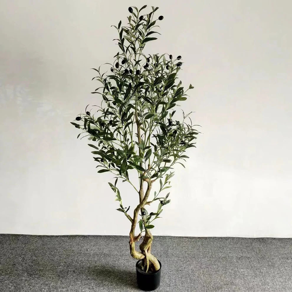 Konstgjort Naturtroget Olivträd - 150 cm