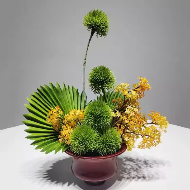 Modern Konstväxt i Vas – Stilrent Grönarrangemang